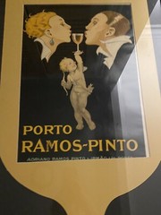 ORIGINAL Deco Poster René Vincent Porto Ramos-Pinto 1920&rsquo;s Cherub Wine Glass