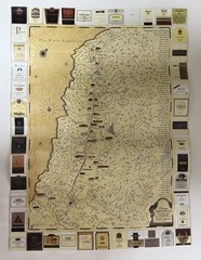 Napa Valley Winery Trail VTG Expedition Poster 18×24&Prime; California Vineyard Map