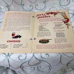 CALIFORNIA WINE Advisory Board How to Make Punches & Mixed Drinks, VTG 60’s
