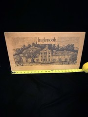 Vintage Inglenook Napa Valley Rustic Wood Sign Winery Decor Ruszel Benicia CA