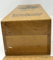 Carlos 1 Brandy Wooden Box Pedro Domecq Spain 12 1/4&Prime;x4 3/8&Prime;x3 3/4&Prime; Box Only