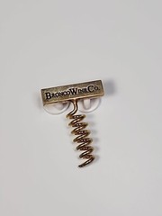 Bronco Wine Co Corkscrew Pin Ceres California 4th Largest Wine Producer in US