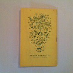 Vintage 1966 Taylor Wine Company Recipe Booklet Light and Bright Foods Cooking
