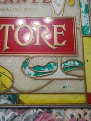 Ballatore Spumante California Sparkling Wine Stained Glass Sign