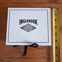 Inglenook Vineyard Rutherford Napa California Porcelain Wine Glass Cellar Tags