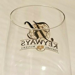 KeyWays Vineyard Winery – Temecula, CA – Wine Glass – Black Gold Artwork 8-3/4&Prime;