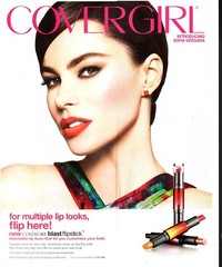 Modern Print ad Covergirl cosmetic lipstick actress Sofia Vergara 01/16/25