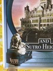 SAN FRANCISCO CLIFF HOUSE & Sutro Heights POSTER Tom Wyrsch documentary rare SF