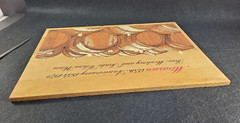 Vintage Mirassou Wine Winery 125th Anniversary 1854-1979 Box Lid Bar Pub Decor