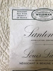 2 Frederick Wildman & Sons 1982-83 Louis Latour Burgundy Red Wine Labels France