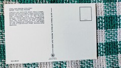 POST CARD ITALIAN SWISS COLONY WINE ROOM SAN FRANCISCO CALIFORNIA