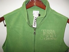 Terra D&rsquo;Oro Winery Wine Plymouth California USA Women&rsquo;s Fleece Vest NWT Medium