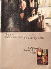 PRINT AD 1980 Ernest & Julio Gallo Winery Chenin Blanc – The Wine Remembers