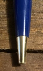 ROMBAUER VINEYARDS Wine Blue Gold Advertising Promotional Black Ink Pen