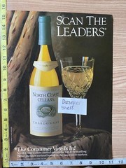 North Coast Cellars 1987 Chardonnay Wines Print Advertisement