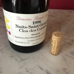DRC Domaine Prieure Roch Nuits Saint Georges 1996 Glass Empty Bottle Leroy