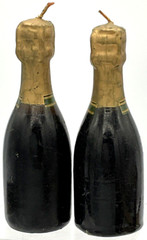 Vintage Dry Monopole Brut Champagne 5” Candles Wine Bar Man Cave Promo Advertise