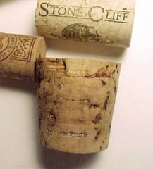 4 Stone Cliff Wine Corks 1 Sutter Home Winery 1 unmarked 1 Comb PT & DT 5