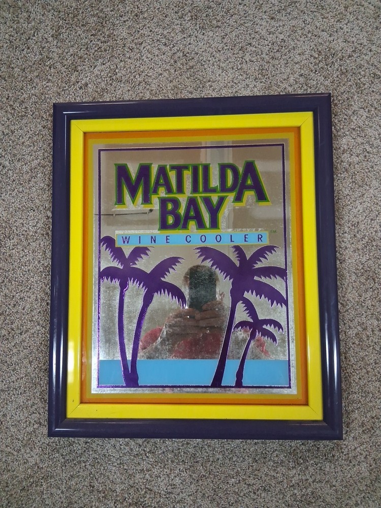 Vintage Matilda Bay Mirror Bar Sign