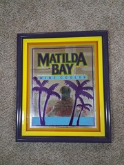 Vintage Matilda Bay Mirror Bar Sign