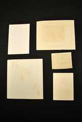 ORIGINAL c.1890 UNUSED JAPANESE WINE / SAKE BOTTLE LABELS / COLLAGE ART / LOT #7