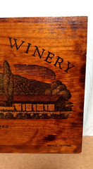 Vintage Robert Mondavi Winery Wooden Sign Napa Valley 24&Prime; x 15&Prime;