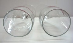Wyldewood Cellar Winery Elderberry Wine 2000 Y2K Stemmed Fluted Wine Glasses KS