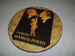 Vintage French Spirits Poster « Porto Ramos-Pinto » turning Cocktail Piece RARE