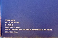 Chateau Ste Michelle Sheri Bakes Designed 2015 Artist Series Box Bob Bertheau