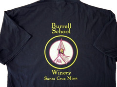 Burrell School Winery I Promise To Sip My Wine Mens T-Shirt size XL Santa Cruz