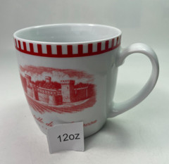 Castello Di Amoroso Winery Mug Napa Valley California 12oz Red Souvenir Cup B71