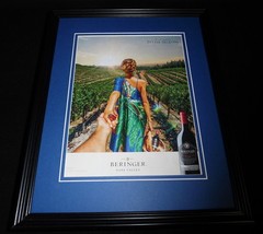 2016 Beringer Napa Valley Wine Framed 11×14 ORIGINAL Advertisement