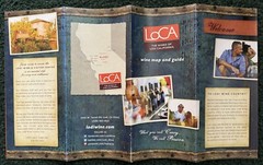 2014 Loca The Wines of Lodi California Wine Map and Guide Brochure