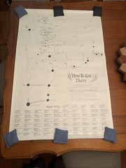 Wine Country Napa Valley Poster Earl Thollander Nut Tree 1974 Double Sided – VTG