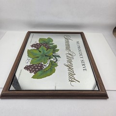 Bar Mirror Sonoma County Windsor California Vineyards Wine Country Wall Decor