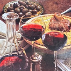 1992 Vino Italian Wine Trade Commission Vintage Print Ad 90s Food Advert Art
