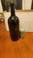 Lg 16.5 Display Bottle Francis Coppola Black Label Wine Bottle Empty Sealed