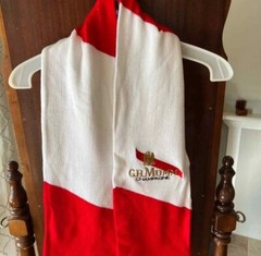 G.H. Mumm Champagne Embroidered Red And White Winter Scarf *BRAND NEW*