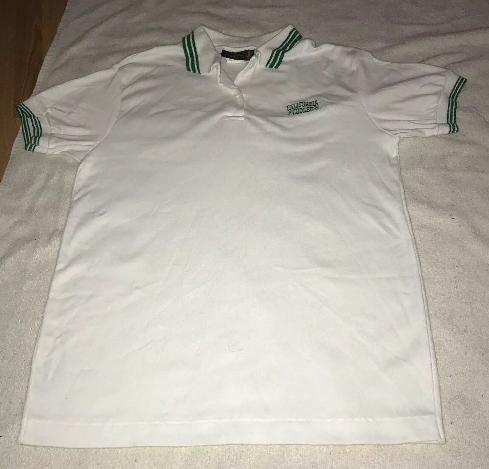 VTG CALIFORNIA COOLER WOMEN’S POLO SHIRT THE KNIT SHIRT EXCHANGE L See Descrip