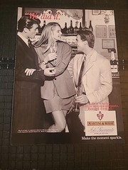 Martini & Rossi Sparkling Asti Wine Vintage Print Ad 1991 8×11 Great To Frame