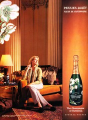 PERRIER-JOUET CHAMPAGNE AD #6 RARE 1998 OUT OF PRINT VINTAGE