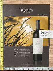 Trivento Eolo Malbec Argentina Wine Rating Scene 2010 Print Ad Advertisement