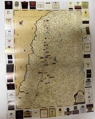 Napa Valley Winery Trail VTG Expedition Poster 18×24&Prime; California Vineyard Map