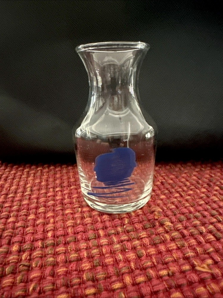 OPUS ONE Wine 1988 Vintage Debut Glass Carafe Decanter Small 3oz 3 3/4&Prime; RARE