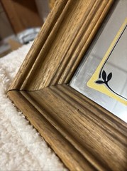 Vtg Italian Swiss Colony California Wines Advertising Mirror Sign Wood Frame 20”