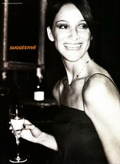 MOET & CHANDON CHAMPAGNE AD #7 RARE 2002 OUT OF PRINT YASMIN LE BON 6 PAGES AD