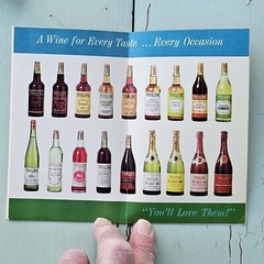 Vintage Taylor Wine 1962 Dine with Wine Recipe Booklet