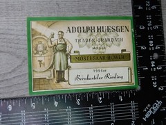 Adolph Huesgen Traben-Trarbach Model Saar Ruwer Vintage Label Breweriana Winery