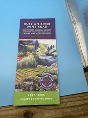 Russian Road Wine Road The Wine Country Map 2007/08