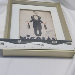 Nicolas Fines Bouteilles Framed Photograph of Wine Poster Framed Small
